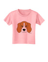 Cute Beagle Dog Toddler T-Shirt by TooLoud-Toddler T-Shirt-TooLoud-Candy-Pink-2T-Davson Sales