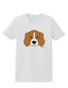 Cute Beagle Dog Womens T-Shirt by TooLoud-Womens T-Shirt-TooLoud-White-X-Small-Davson Sales