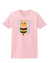 Cute Bee Womens T-Shirt-Womens T-Shirt-TooLoud-PalePink-X-Small-Davson Sales