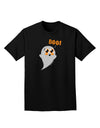 Cute Boo Ghost Adult Dark T-Shirt-Mens T-Shirt-TooLoud-Black-Small-Davson Sales