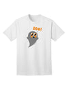 Cute Boo Ghost Adult T-Shirt-Mens T-Shirt-TooLoud-White-Small-Davson Sales