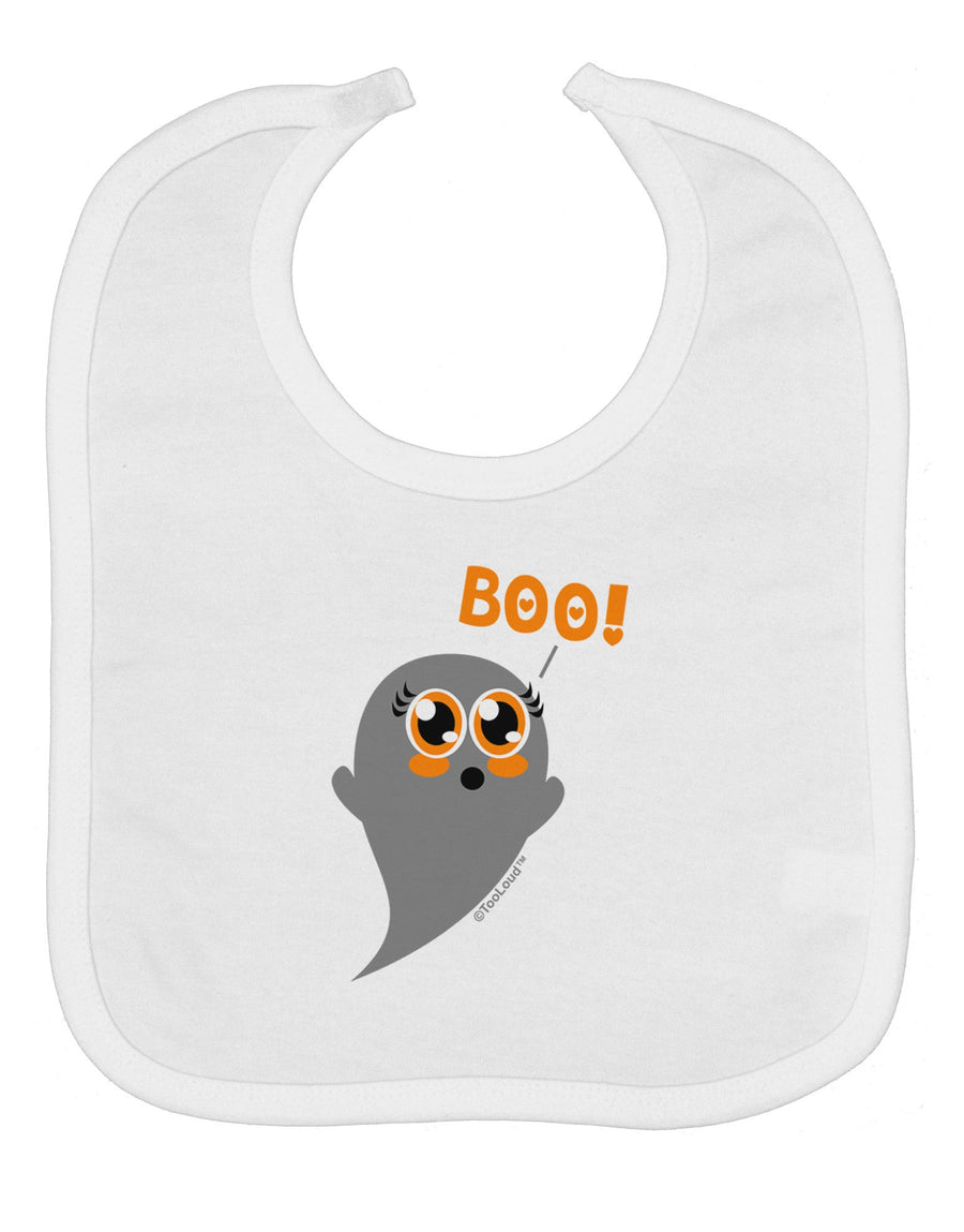 Cute Boo Ghost Baby Bib