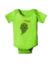 Cute Boo Ghost Baby Romper Bodysuit-Baby Romper-TooLoud-Lime-06-Months-Davson Sales