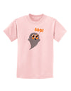 Cute Boo Ghost Childrens T-Shirt-Childrens T-Shirt-TooLoud-PalePink-X-Small-Davson Sales