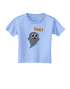 Cute Boo Ghost Toddler T-Shirt-Toddler T-Shirt-TooLoud-Aquatic-Blue-2T-Davson Sales