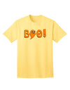 Cute Boo Text Orange Adult T-Shirt-Mens T-Shirt-TooLoud-Yellow-Small-Davson Sales