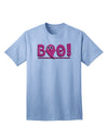 Cute Boo Text Pink Adult T-Shirt-Mens T-Shirt-TooLoud-Light-Blue-Small-Davson Sales
