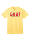 Cute Boo Text Pink Adult T-Shirt-Mens T-Shirt-TooLoud-Yellow-Small-Davson Sales
