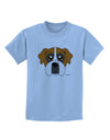 Cute Boxer Dog Childrens T-Shirt-Childrens T-Shirt-TooLoud-Light-Blue-X-Small-Davson Sales