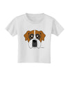 Cute Boxer Dog Toddler T-Shirt-Toddler T-Shirt-TooLoud-White-2T-Davson Sales