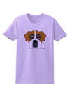 Cute Boxer Dog Womens T-Shirt-Womens T-Shirt-TooLoud-Lavender-X-Small-Davson Sales