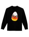 Cute Boy Child Candy Corn Family Halloween Adult Long Sleeve Dark T-Shirt-TooLoud-Black-Small-Davson Sales