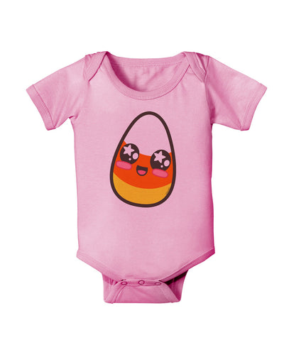 Cute Boy Child Candy Corn Family Halloween Baby Romper Bodysuit-Baby Romper-TooLoud-Light-Pink-06-Months-Davson Sales