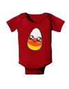 Cute Boy Child Candy Corn Family Halloween Baby Romper Bodysuit Dark-Baby Romper-TooLoud-Red-06-Months-Davson Sales