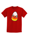 Cute Boy Child Candy Corn Family Halloween Childrens Dark T-Shirt-Childrens T-Shirt-TooLoud-Red-X-Small-Davson Sales