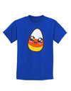 Cute Boy Child Candy Corn Family Halloween Childrens Dark T-Shirt-Childrens T-Shirt-TooLoud-Royal-Blue-X-Small-Davson Sales