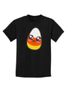 Cute Boy Child Candy Corn Family Halloween Childrens Dark T-Shirt-Childrens T-Shirt-TooLoud-Black-X-Small-Davson Sales