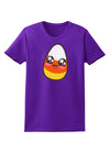 Cute Boy Child Candy Corn Family Halloween Womens Dark T-Shirt-TooLoud-Purple-X-Small-Davson Sales