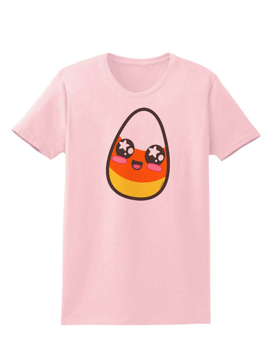 Cute Boy Child Candy Corn Family Halloween Womens T-Shirt-Womens T-Shirt-TooLoud-PalePink-X-Small-Davson Sales