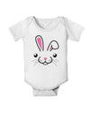 Cute Bunny Face Baby Romper Bodysuit-Baby Romper-TooLoud-White-06-Months-Davson Sales