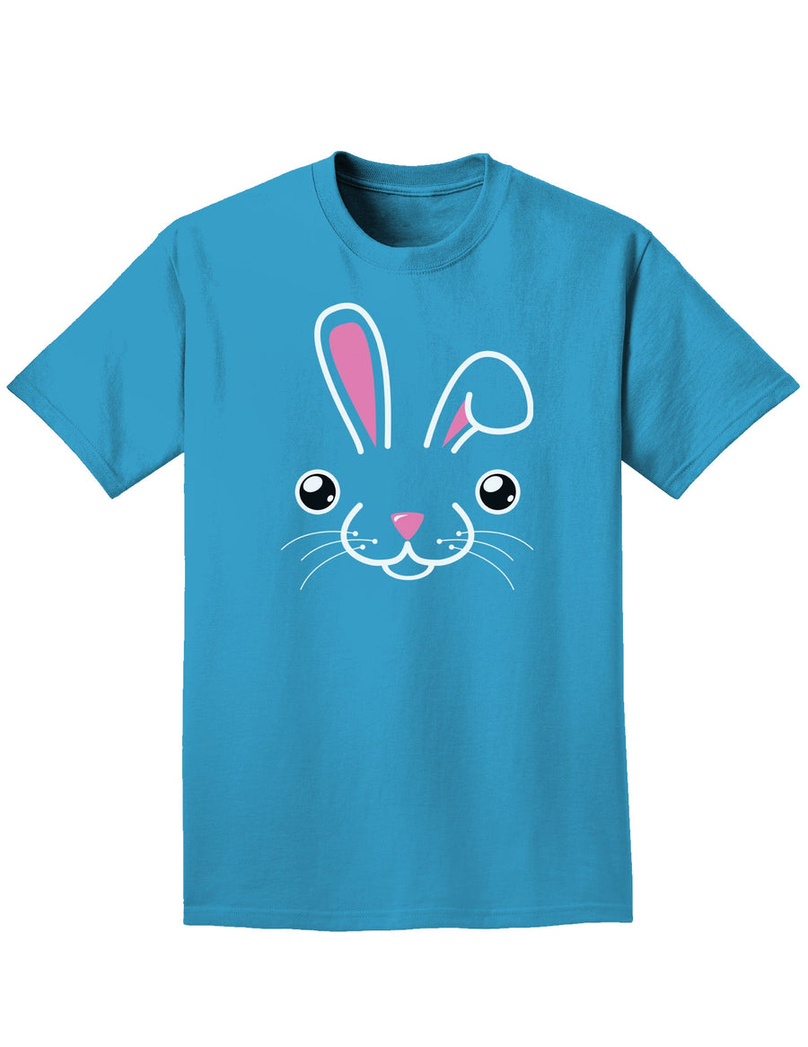 Cute Bunny Face Easter Adult Dark T-Shirts-TooLoud-Kelly-Green-Small-Davson Sales