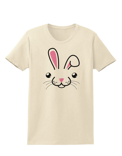 Cute Bunny Face Womens T-Shirt-Womens T-Shirt-TooLoud-Natural-X-Small-Davson Sales