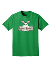 Cute Bunny - Happy Easter Adult Dark T-Shirt by TooLoud-Mens T-Shirt-TooLoud-Kelly-Green-Small-Davson Sales