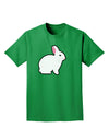 Cute Bunny Rabbit Easter Adult Dark T-Shirt-Mens T-Shirt-TooLoud-Kelly-Green-Small-Davson Sales