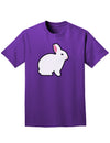 Cute Bunny Rabbit Easter Adult Dark T-Shirt-Mens T-Shirt-TooLoud-Purple-Small-Davson Sales