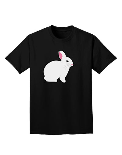 Cute Bunny Rabbit Easter Adult Dark T-Shirt-Mens T-Shirt-TooLoud-Black-Small-Davson Sales