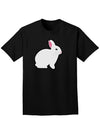 Cute Bunny Rabbit Easter Adult Dark T-Shirt-Mens T-Shirt-TooLoud-Black-Small-Davson Sales