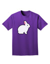 Cute Bunny Rabbit Easter Adult Dark T-Shirt-Mens T-Shirt-TooLoud-Purple-Small-Davson Sales