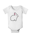Cute Bunny Rabbit Easter Baby Romper Bodysuit-Baby Romper-TooLoud-White-06-Months-Davson Sales