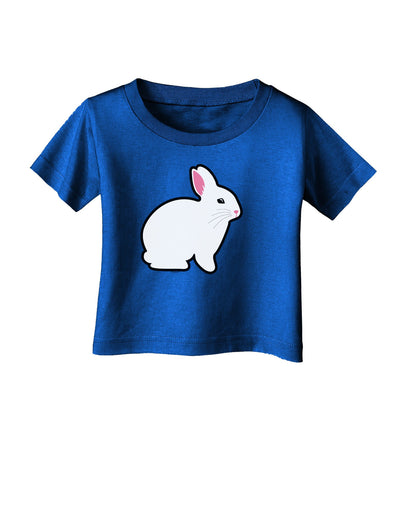 Cute Bunny Rabbit Easter Infant T-Shirt Dark-Infant T-Shirt-TooLoud-Royal-Blue-06-Months-Davson Sales