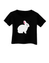 Cute Bunny Rabbit Easter Infant T-Shirt Dark-Infant T-Shirt-TooLoud-Black-06-Months-Davson Sales