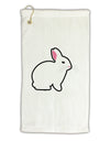 Cute Bunny Rabbit Easter Micro Terry Gromet Golf Towel 11&#x22;x19-Golf Towel-TooLoud-White-Davson Sales