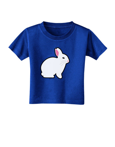 Cute Bunny Rabbit Easter Toddler T-Shirt Dark-Toddler T-Shirt-TooLoud-Royal-Blue-2T-Davson Sales