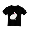 Cute Bunny Rabbit Easter Toddler T-Shirt Dark-Toddler T-Shirt-TooLoud-Black-2T-Davson Sales