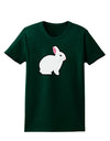 Cute Bunny Rabbit Easter Womens Dark T-Shirt-TooLoud-Forest-Green-Small-Davson Sales