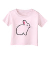 Cute Bunny Rabbit Infant T-Shirt-Infant T-Shirt-TooLoud-Light-Pink-06-Months-Davson Sales