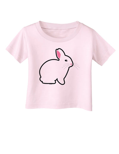 Cute Bunny Rabbit Infant T-Shirt-Infant T-Shirt-TooLoud-Light-Pink-06-Months-Davson Sales