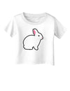 Cute Bunny Rabbit Infant T-Shirt-Infant T-Shirt-TooLoud-White-06-Months-Davson Sales