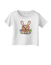 Cute Bunny with Eggs Infant T-Shirt-Infant T-Shirt-TooLoud-White-06-Months-Davson Sales