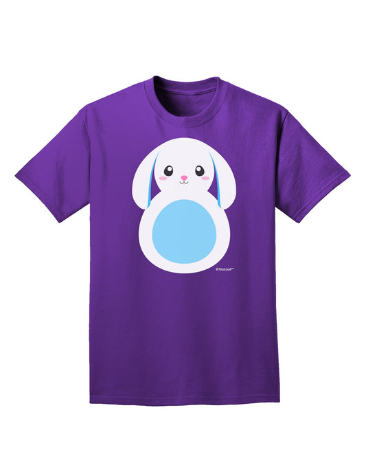 Cute Bunny with Floppy Ears - Blue Adult Dark T-Shirt by TooLoud-Mens T-Shirt-TooLoud-Purple-Small-Davson Sales