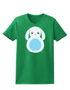 Cute Bunny with Floppy Ears - Blue Womens Dark T-Shirt by TooLoud-Womens T-Shirt-TooLoud-Kelly-Green-X-Small-Davson Sales