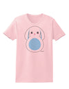 Cute Bunny with Floppy Ears - Blue Womens T-Shirt by TooLoud-Womens T-Shirt-TooLoud-PalePink-X-Small-Davson Sales