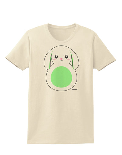 Cute Bunny with Floppy Ears - Green Womens T-Shirt by TooLoud-Womens T-Shirt-TooLoud-Natural-X-Small-Davson Sales