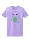 Cute Bunny with Floppy Ears - Green Womens T-Shirt by TooLoud-Womens T-Shirt-TooLoud-Lavender-X-Small-Davson Sales