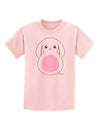 Cute Bunny with Floppy Ears - Pink Childrens T-Shirt by TooLoud-Childrens T-Shirt-TooLoud-PalePink-X-Small-Davson Sales