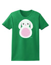 Cute Bunny with Floppy Ears - Pink Womens Dark T-Shirt by TooLoud-Womens T-Shirt-TooLoud-Kelly-Green-X-Small-Davson Sales